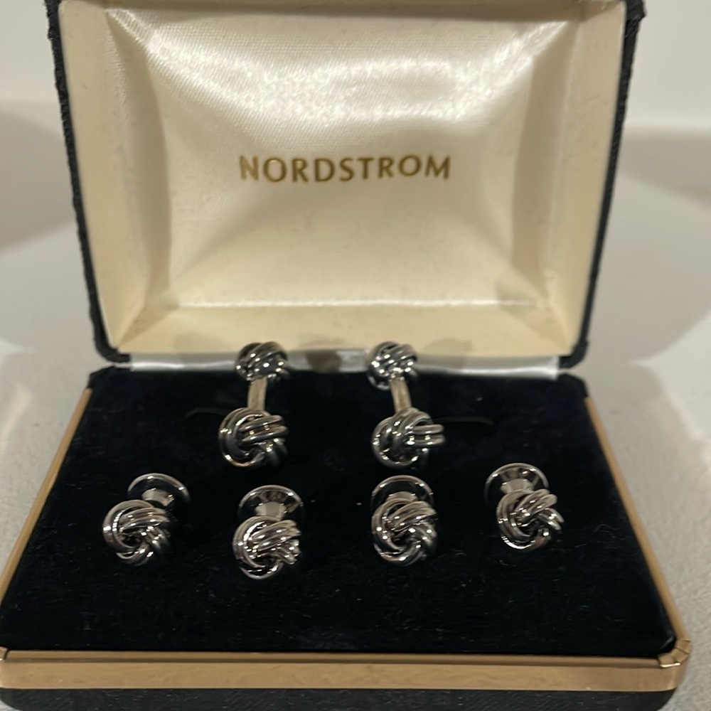 Nordstrom/ Cole Haan Cufflinks and Studs